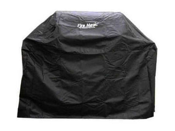 Fire Magic black protective cover for a portable grill