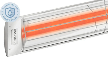 Infratech Marine UpGrade CD-4024 39-Inch 4,000W Dual-Element Electric Patio Heater