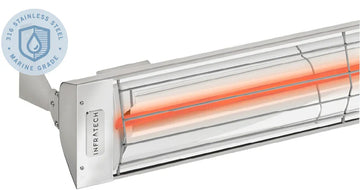 Infratech Marine UpGrade W-4024 61-1/4-Inch 4,000W Single-Element Electric Patio Heater - 0