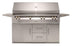 Alfresco 56-Inch Luxury All Grill with Refrigerated Cart