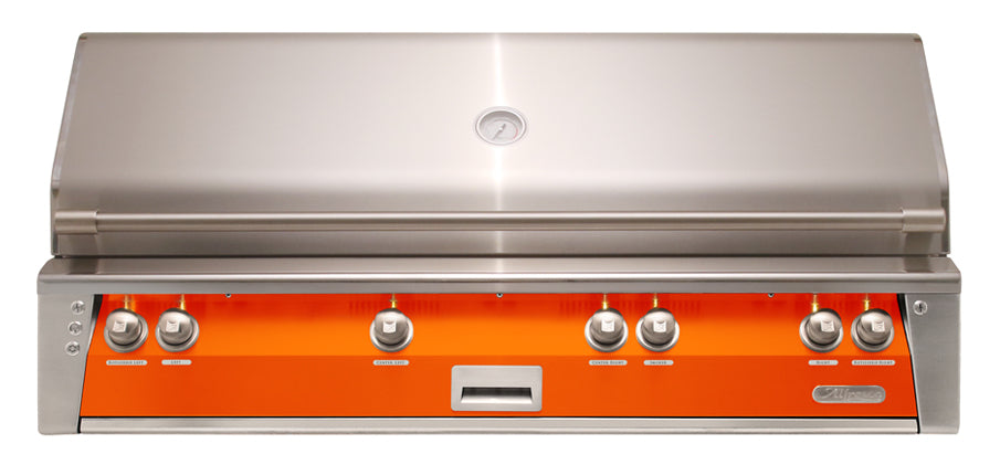 Buy luminous-orange-gloss Alfresco ALXE 56-Inch Built-In Grill With Sear Zone &amp; Rotisserie