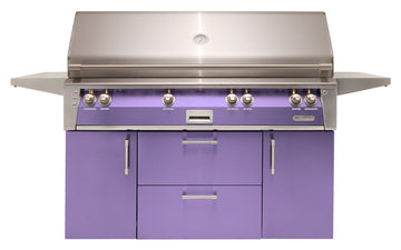 Alfresco 56-Inch Standard All Grill on Cart