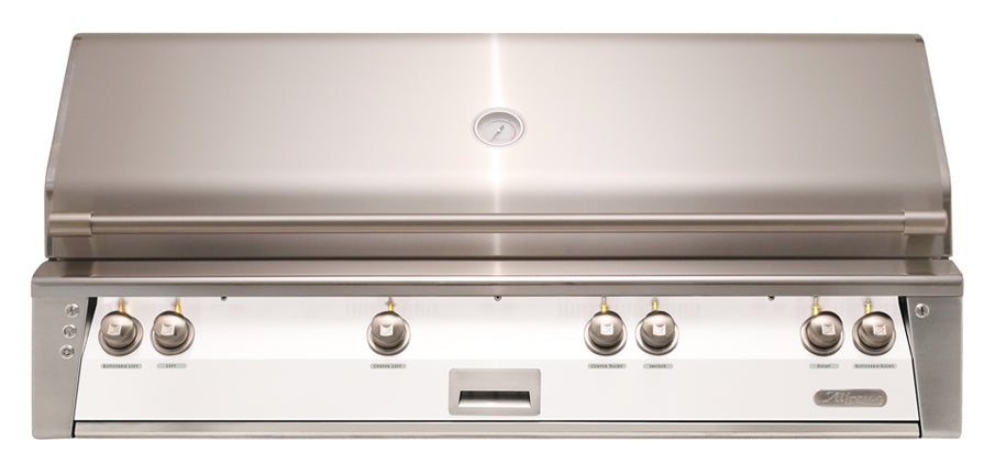 Buy sigal-white-matte Alfresco ALXE 56-Inch Built-In Grill With Sear Zone &amp; Rotisserie