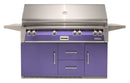 Alfresco 56-Inch Luxury All Grill with Refrigerated Cart
