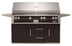 Alfresco 56-Inch Luxury All Grill with Refrigerated Cart