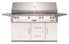 Alfresco 56-Inch Luxury All Grill with Refrigerated Cart