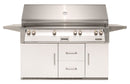Alfresco 56-Inch Luxury All Grill with Refrigerated Cart