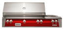 Alfresco 56-Inch Built-In Deluxe Gas BBQ Grill With Side Burner & Rotisserie