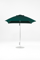 464FM-SQ-R102 Forest Green-Brushed Silver