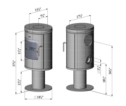 Morsø 6100 Series - 6148 Wood Burning Stove
