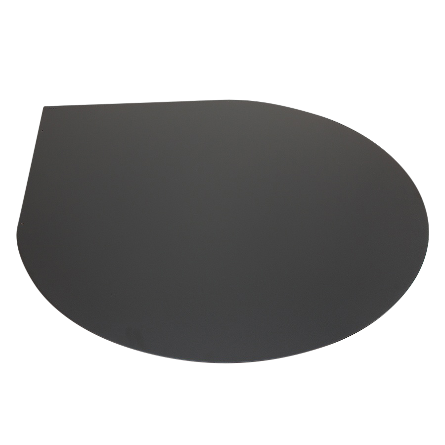 Morsø Hearth Plates Black Steel - Tear Drop