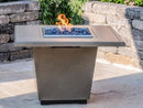 American Fyre Designs Reclaimed Wood Cosmo Square Fire Table