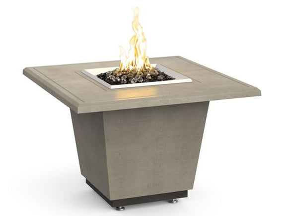 American Fyre Designs Reclaimed Wood Cosmo Square Fire Table