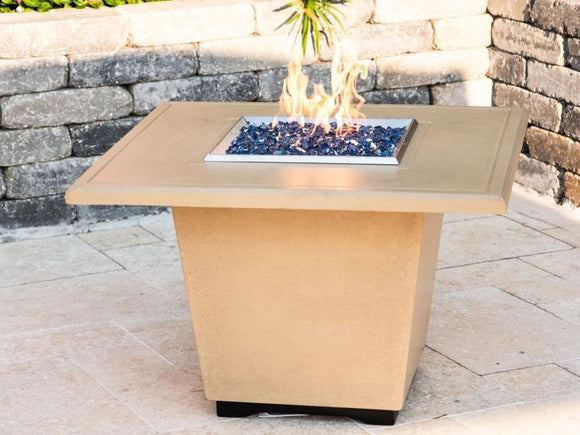 American Fyre Designs Cosmopolitan Square Fire Table