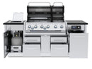 Broil King Imperial QS 690i 6-Burner Gas Grill Island