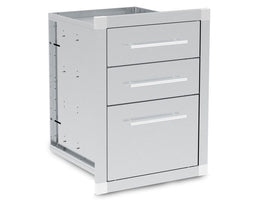 Broil King Stainless Steel Enclosed Triple Drawer Assembly