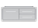 Broil King Stainless Steel Enclosed Triple Drawer Assembly