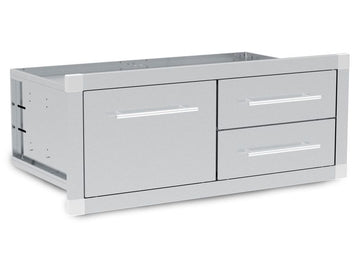 Broil King Stainless Steel Enclosed Triple Drawer Assembly