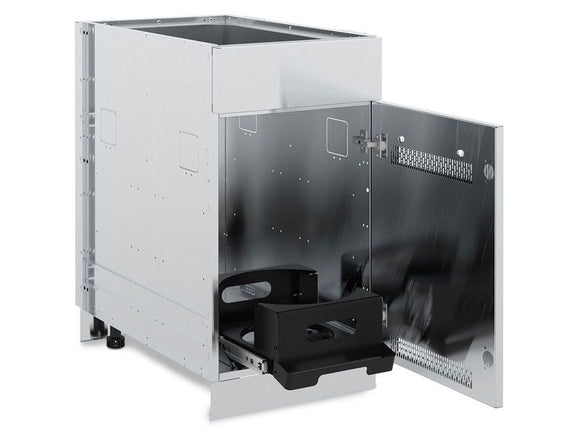 Broil King Stainless Steel Tank & Side Burner Cabinet