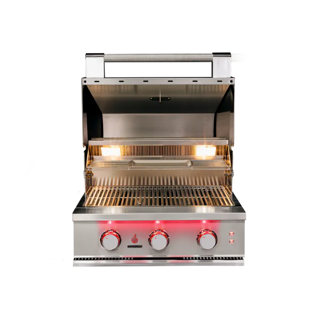 TrueFlame 25" 3 Burner Gas Grill