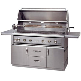 Luxor 54 Inch Freestanding Gas Grill With Rotisserie