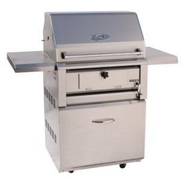 Luxor 30 Inch Freestanding Charcoal Grill 