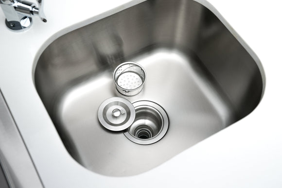 Mont Alpi 38 Inch Outdoor Prep Center-  Beverage Center with Glass Door and Lock