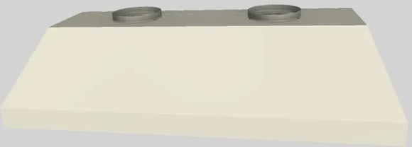 Vent A Hood 52 3/8 Inch 1200 CFM Wall Mount Liner Insert