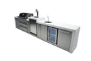 Mont Alpi 805 Deluxe Island with a Kegerator and a Beverage Center