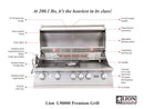 Lion 40 Inch Built-In Gas Grill