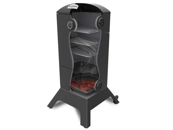Broil King Smoke 28-Inch Vertical Charcoal Smoker