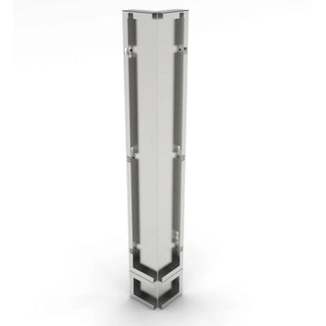 Sunstone 3-Inch 304 Stainless Steel Spacer Panel – 90-Degree BBQ Island Fit
