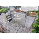 Sunstone 12 Stainless Steel Spice Rack Drawer Cabinet