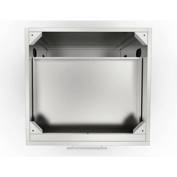 Sunstone 30-Inch Stainless Steel Base Cabinet – Triple Drawers