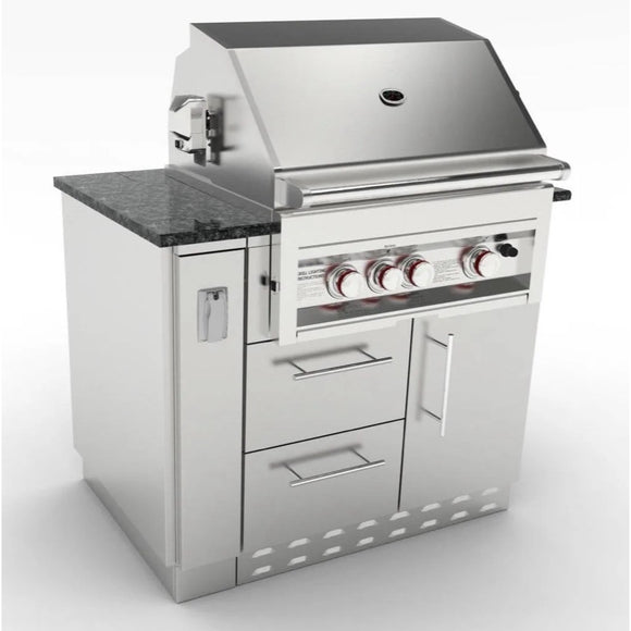 Sunstone Grills 6-Inch Spacer Cabinet – Electrical Box Included