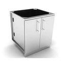 Sunstone Outdoor Kitchen 30 Inch Cabinet – Stainless Double Door