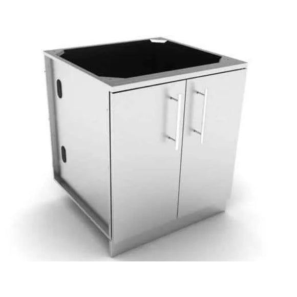 Sunstone Outdoor Kitchen 30 Inch Cabinet – Stainless Double Door
