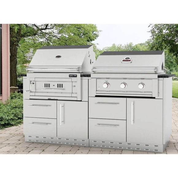 Sunstone Grills 34-Inch Base Cabinet – Universal Gas Grill