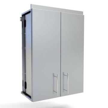 Sunstone 30-Inch 304 SS Outdoor Kitchen Wall Cabinet – Double Door Design