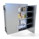 Sunstone 36-Inch 304 SS Outdoor Kitchen Wall Cabinet – Double Door Design