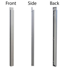 Sunstone 3-Inch Spacer Panel – Full-Height Stainless Steel Wall Cabinet