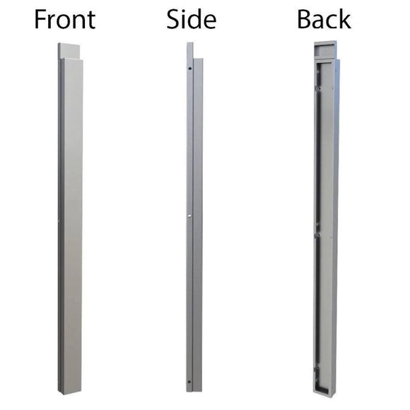 Sunstone 3-Inch Spacer Panel – Full-Height Stainless Steel Wall Cabinet