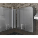 Sunstone 3-Inch Spacer Panel – Full-Height Stainless Steel Wall Cabinet