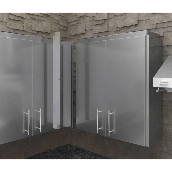 Sunstone 3-Inch Spacer Panel – Full-Height Stainless Steel Wall Cabinet