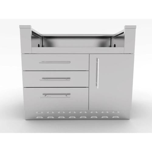 Sunstone 40" Outdoor Grill Cabinet – Universal Base for 36" Grill