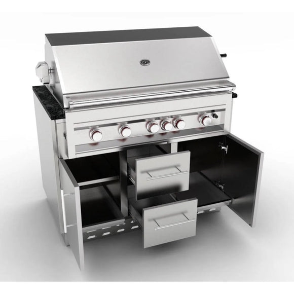 Sunstone Universal Grill Cabinet – 46" Base for 42-Inch Gas Grill