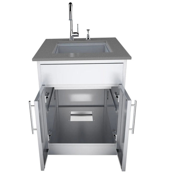 Sunstone Grills 24-Inch Stainless Steel Door & Drawer Combo Cabinet