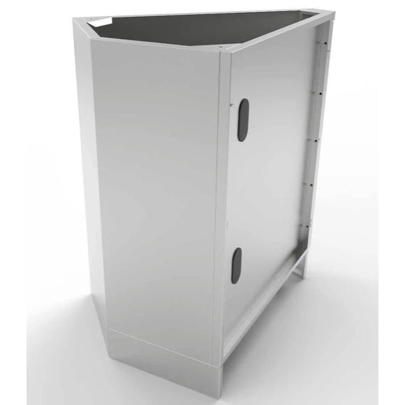 Sunstone Grills 13-Inch Stainless Steel 45° Base Cabinet