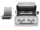 Broil King Imperial S490 4-Burner Built-In Gas Grill With Rotisserie & Side Burner