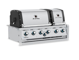 Broil King Imperial S670 6-Burner Built-In Gas Grill With Rotisserie